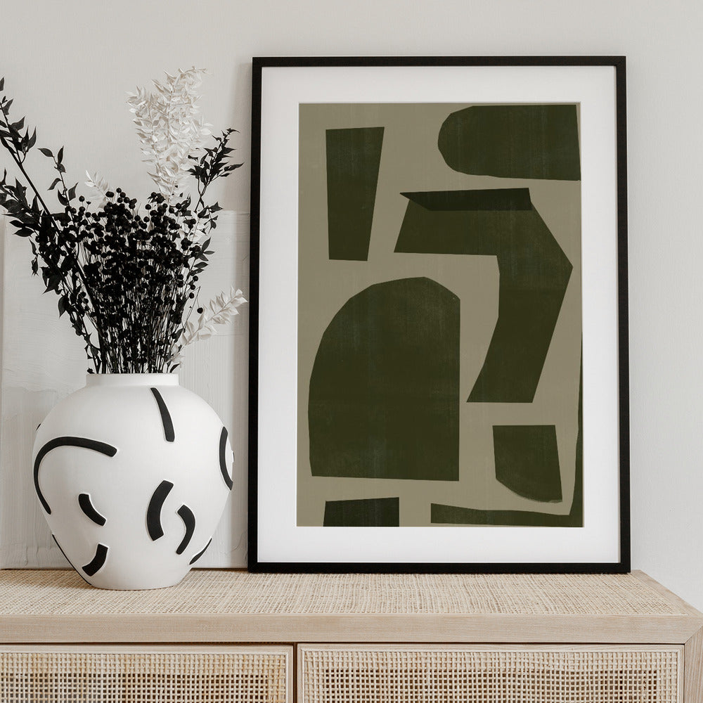 Shapes in Harmony - Art Print by THE MIUUS STUDIO