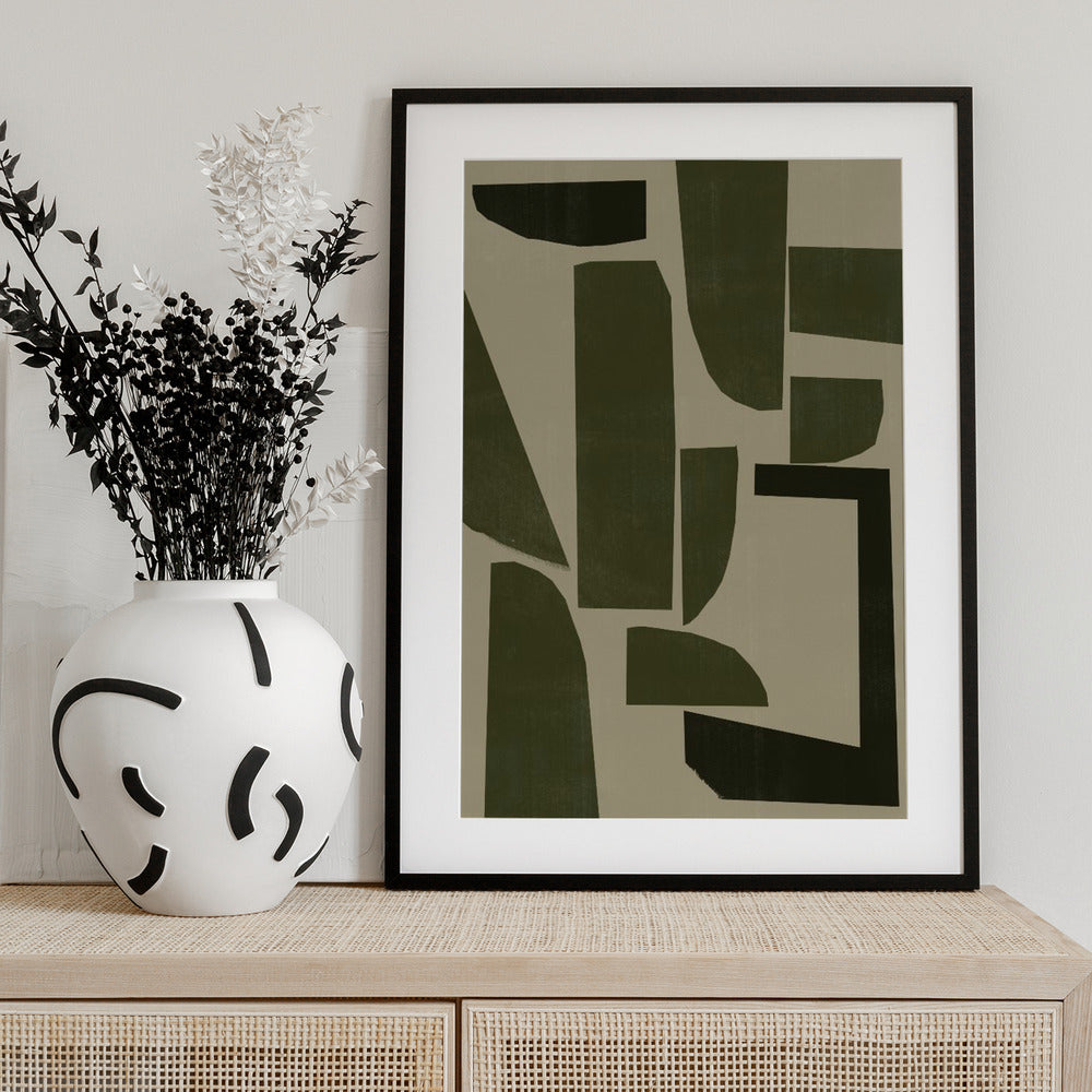 Abstract Shadows - Art Print by THE MIUUS STUDIO