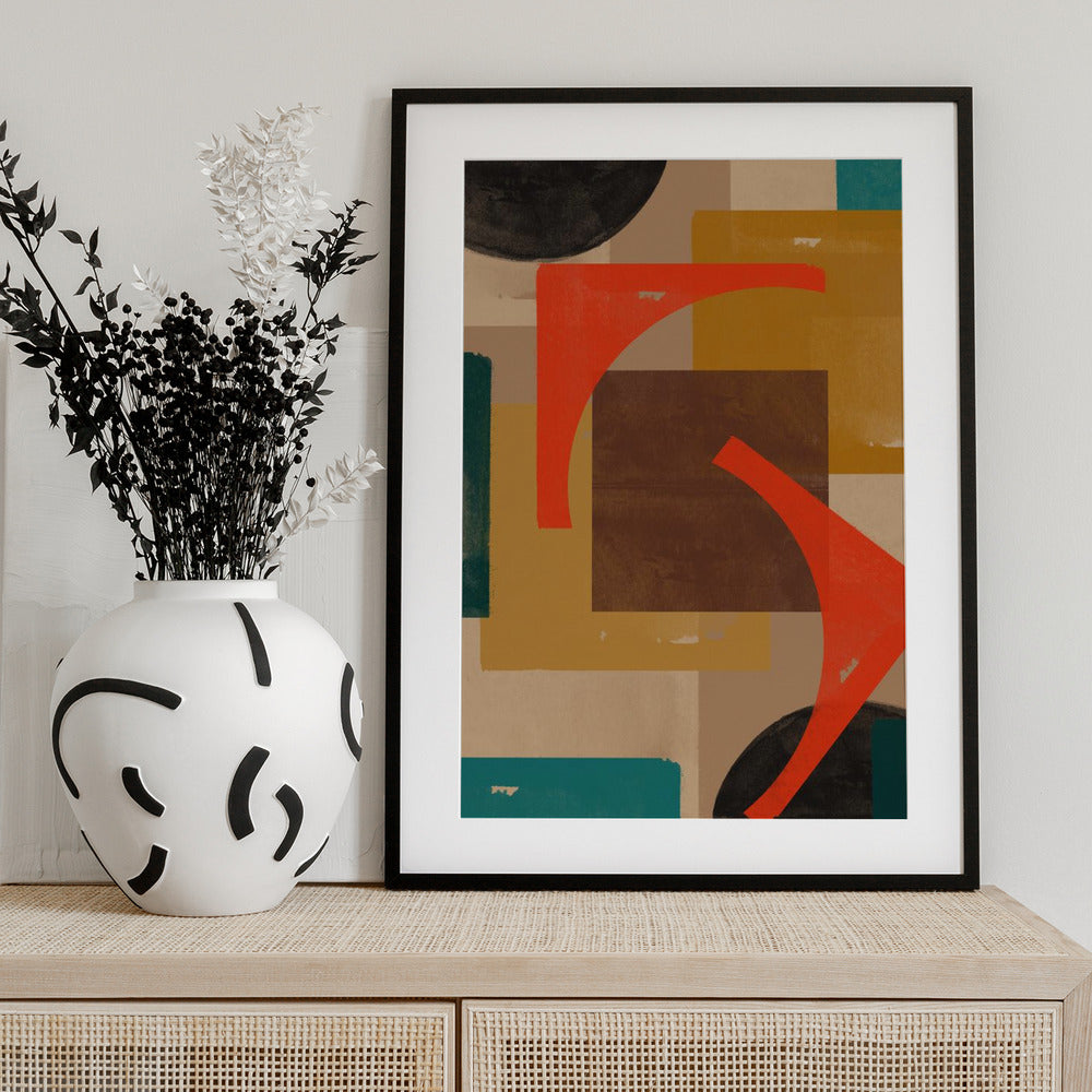 Geometric Melody - Art Print by THE MIUUS STUDIO
