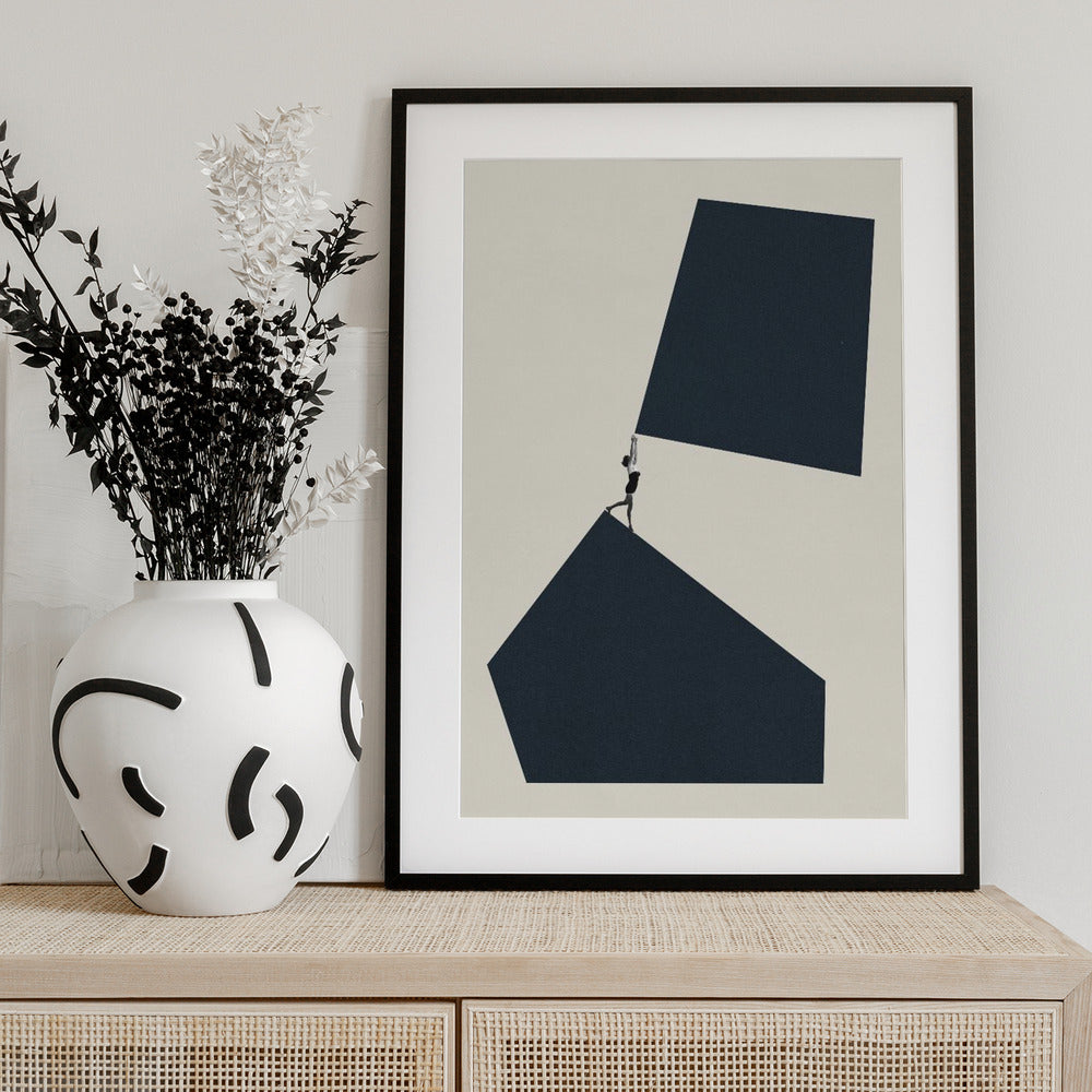 Reaching higher - Art Print by Maarten Léon
