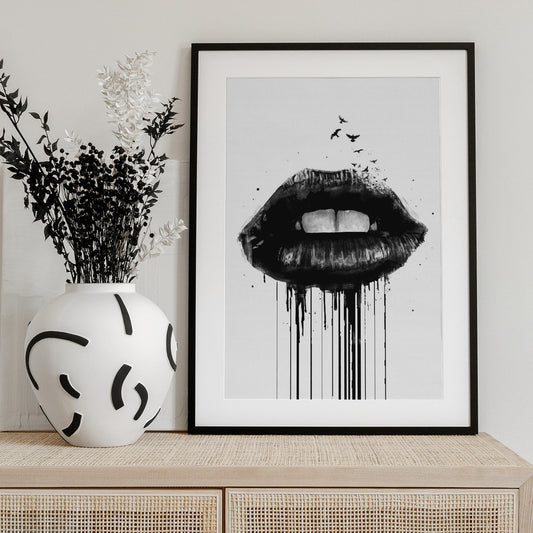 Dead Love - Art Print by Balazs Solti