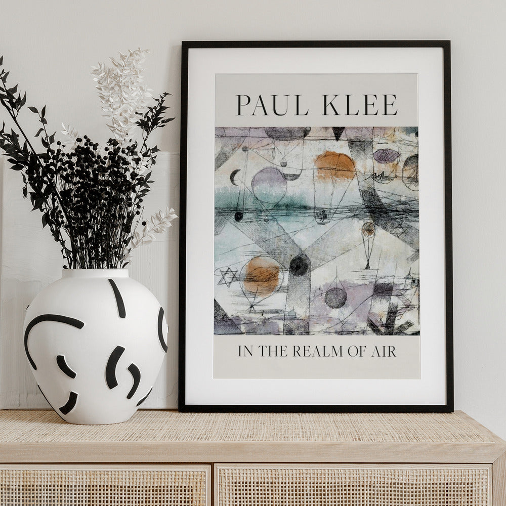 In the Realm of Air 1917 - Art Print by Paul Klee