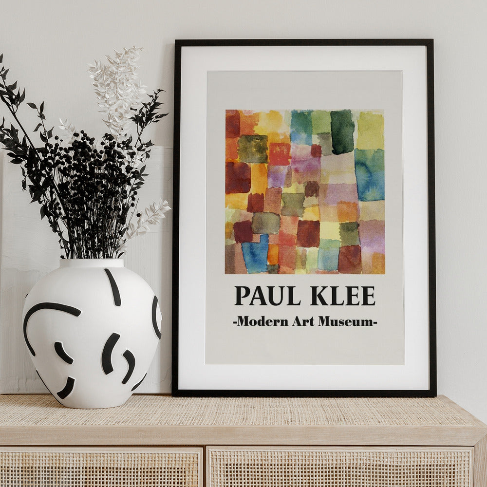 Untitled 1914 - Art Exhibition Print by Paul Klee