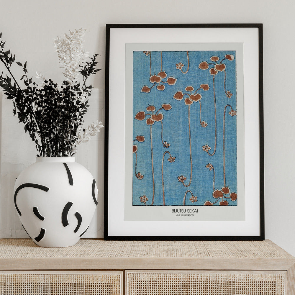 Vine Illustration - Art Print by Bijutsu Sekai