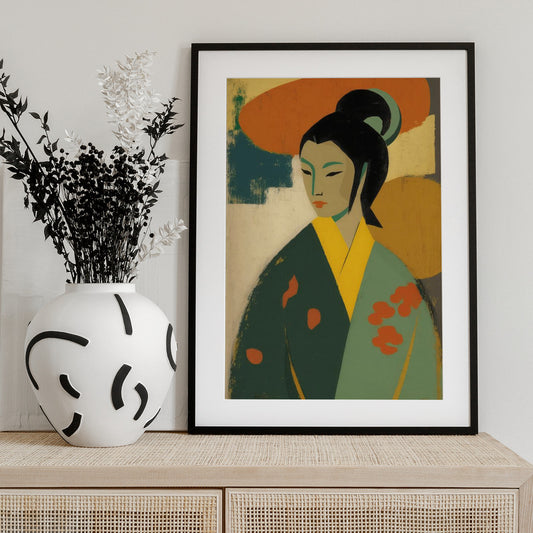 Elegant Portrait - Art Print by Treechild