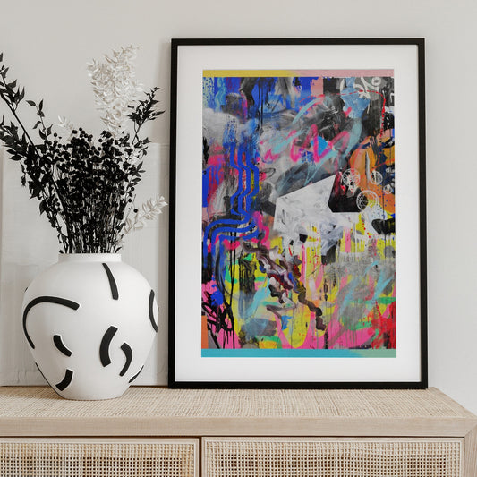 Abstra - Art Print by Famous When Dead