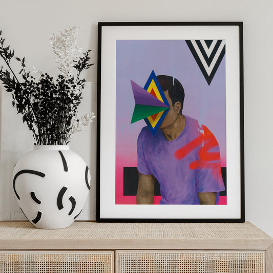 Happy Monday - Art Print by Famous When Dead