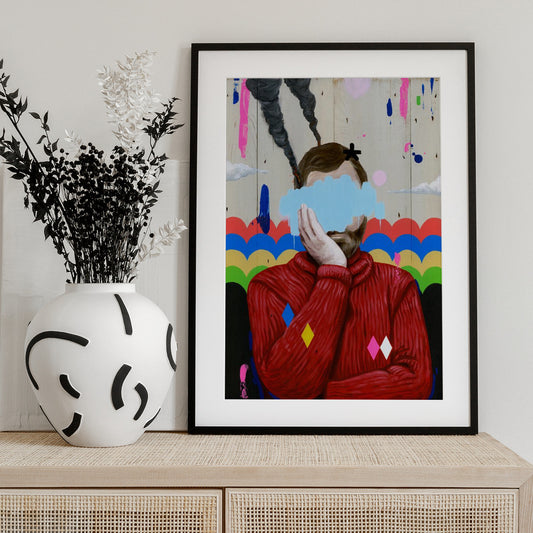 SAD - Art Print by Famous When Dead