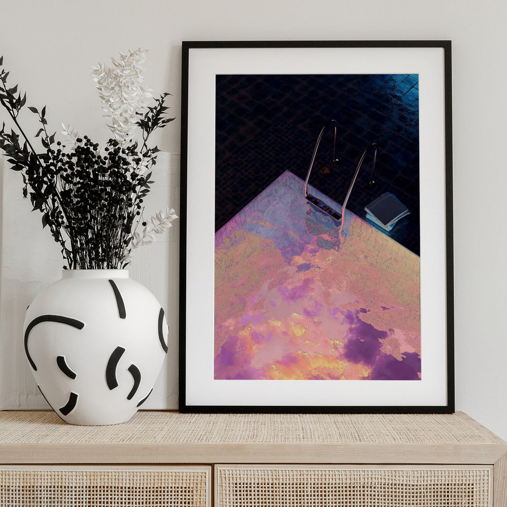 VAPORPOOL - Art Print by CosmoZach