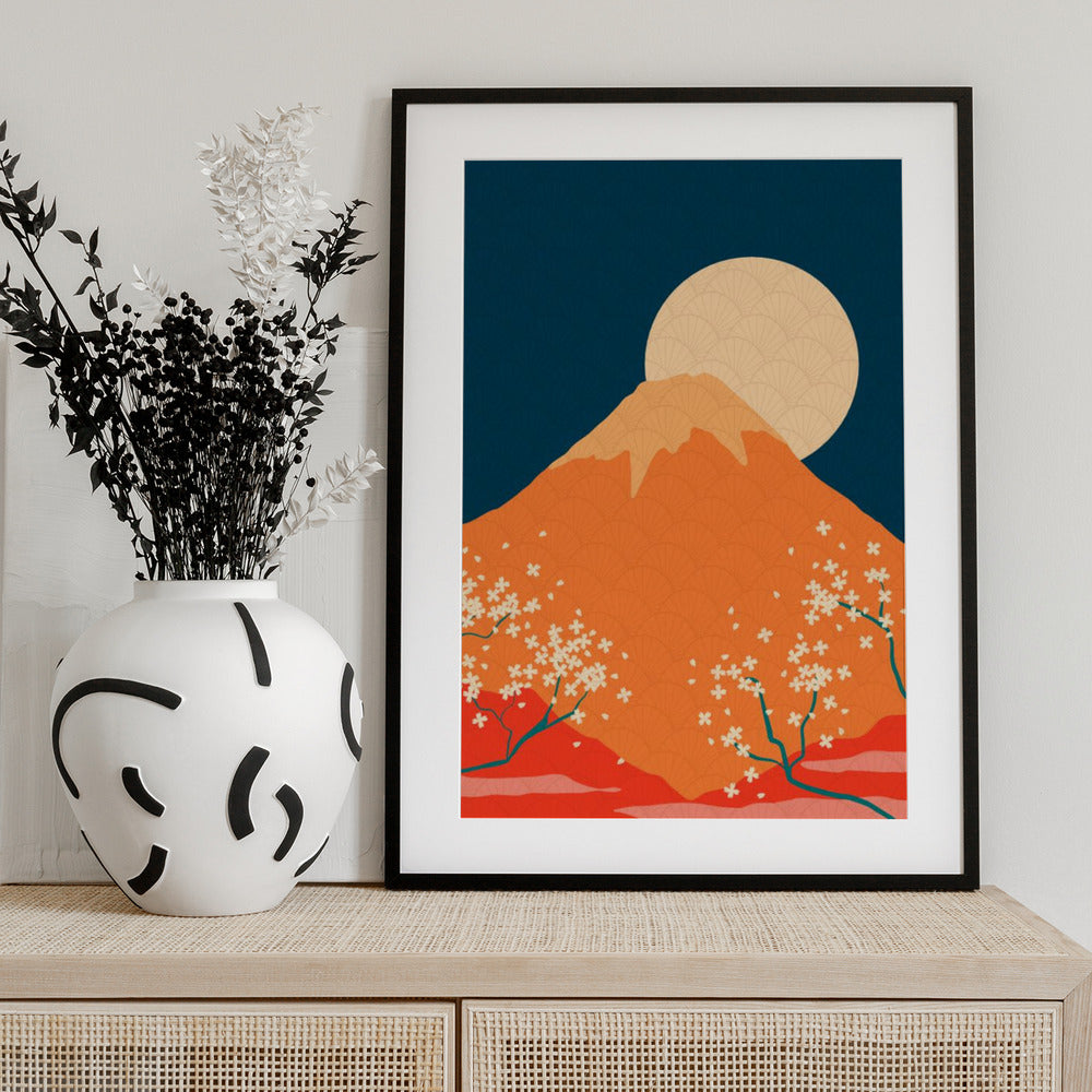 Night Blossom - Art Print by Fadil Roze