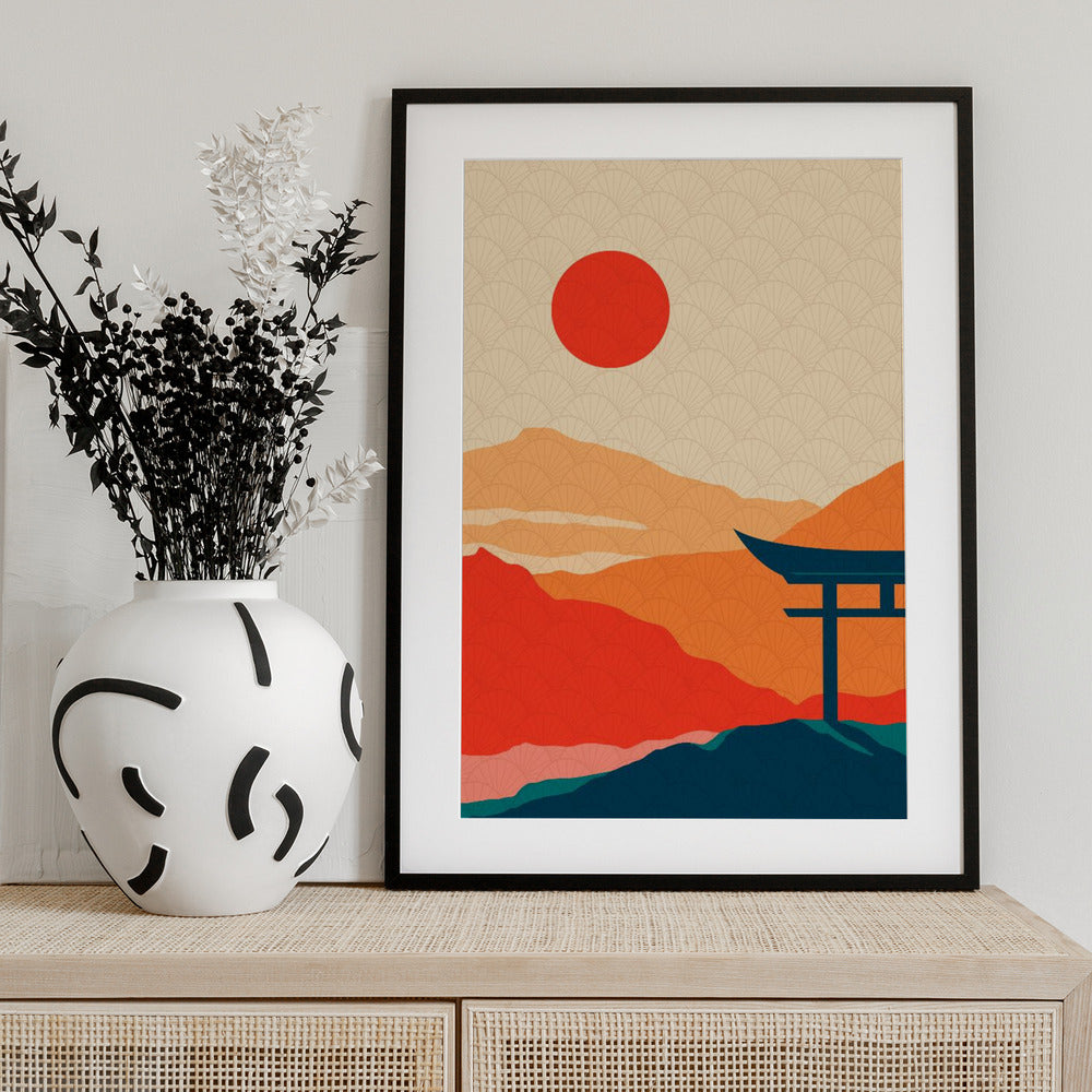 Sunset Delight - Art Print by Fadil Roze
