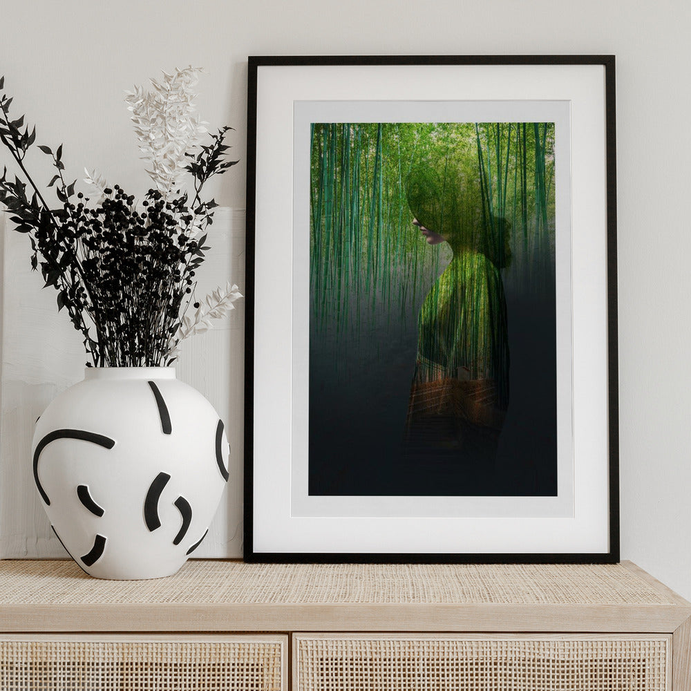 Kiyoto Kimono - Art Print by Fadil Roze