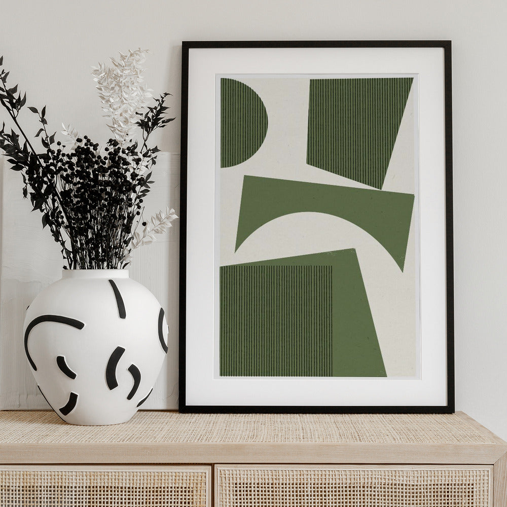 Geometric Harmony - Art Print by THE MIUUS STUDIO