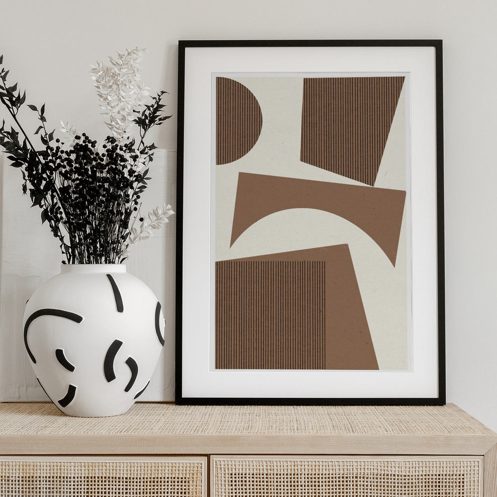 Geometric Harmony - Art Print by THE MIUUS STUDIO