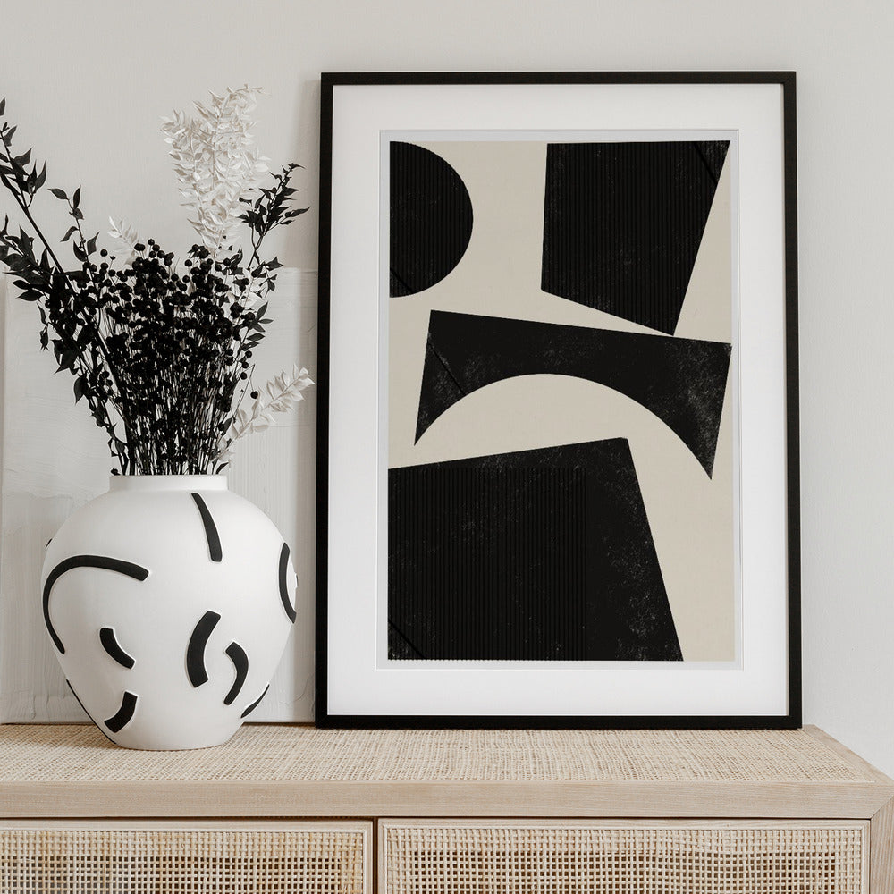 Geometric Harmony - Art Print by THE MIUUS STUDIO