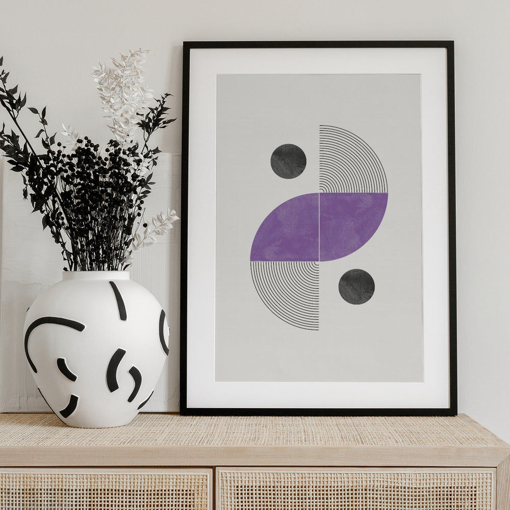 Geometric Harmony - Art Print by THE MIUUS STUDIO