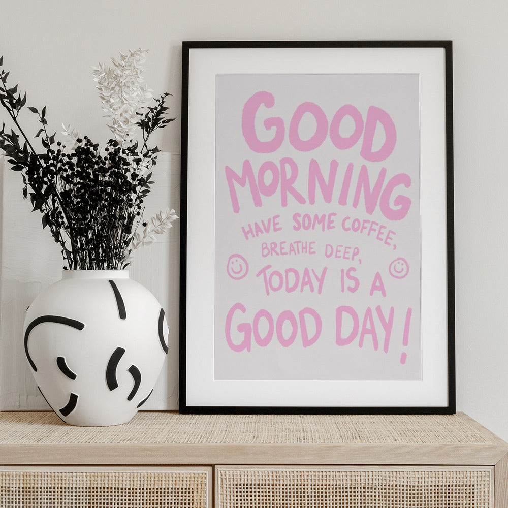 Cheerful Start - Art Print by Athene Fritsch