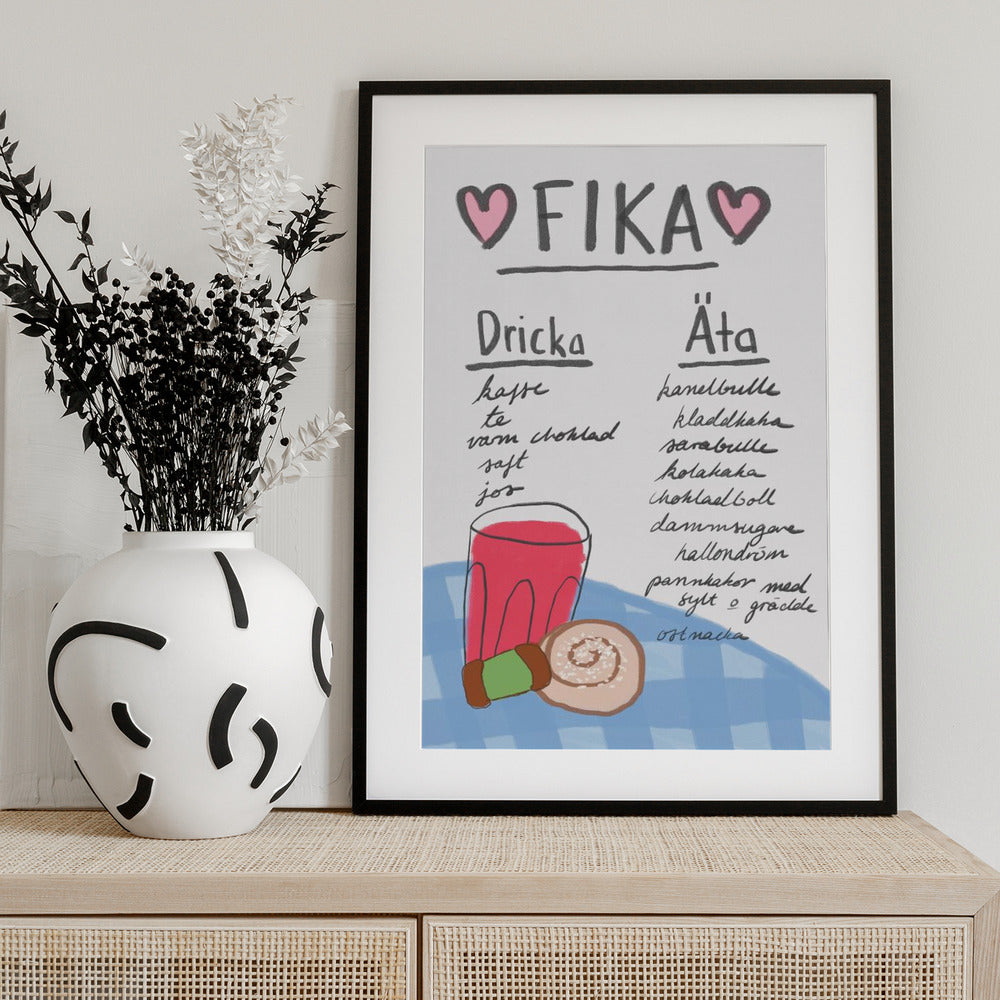 Swedish Fika Treats - Art Print by Athene Fritsch