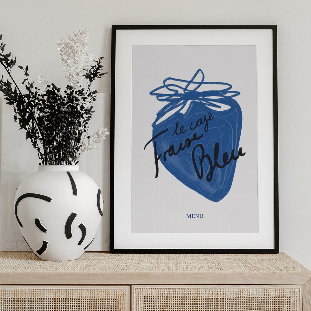 Blueberry Delight - Art Print by Athene Fritsch