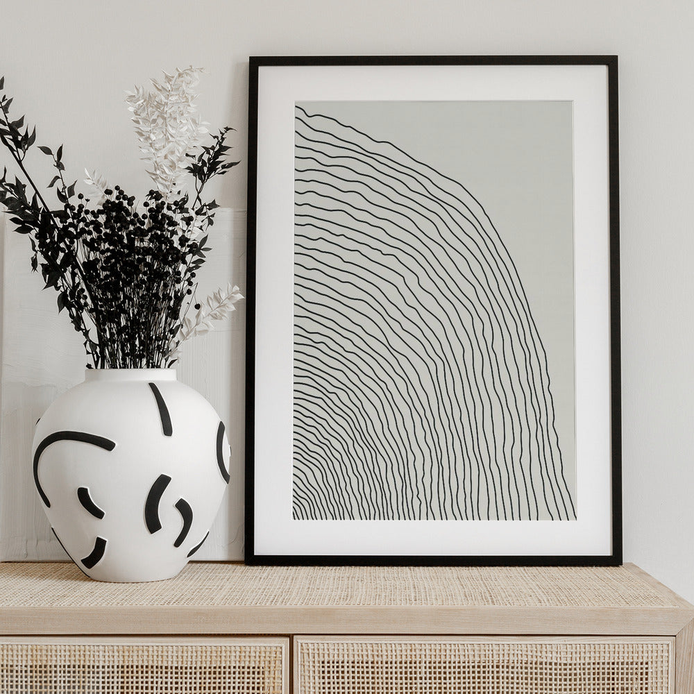 Boho Lines Series #7 - Art Print by jay stanley