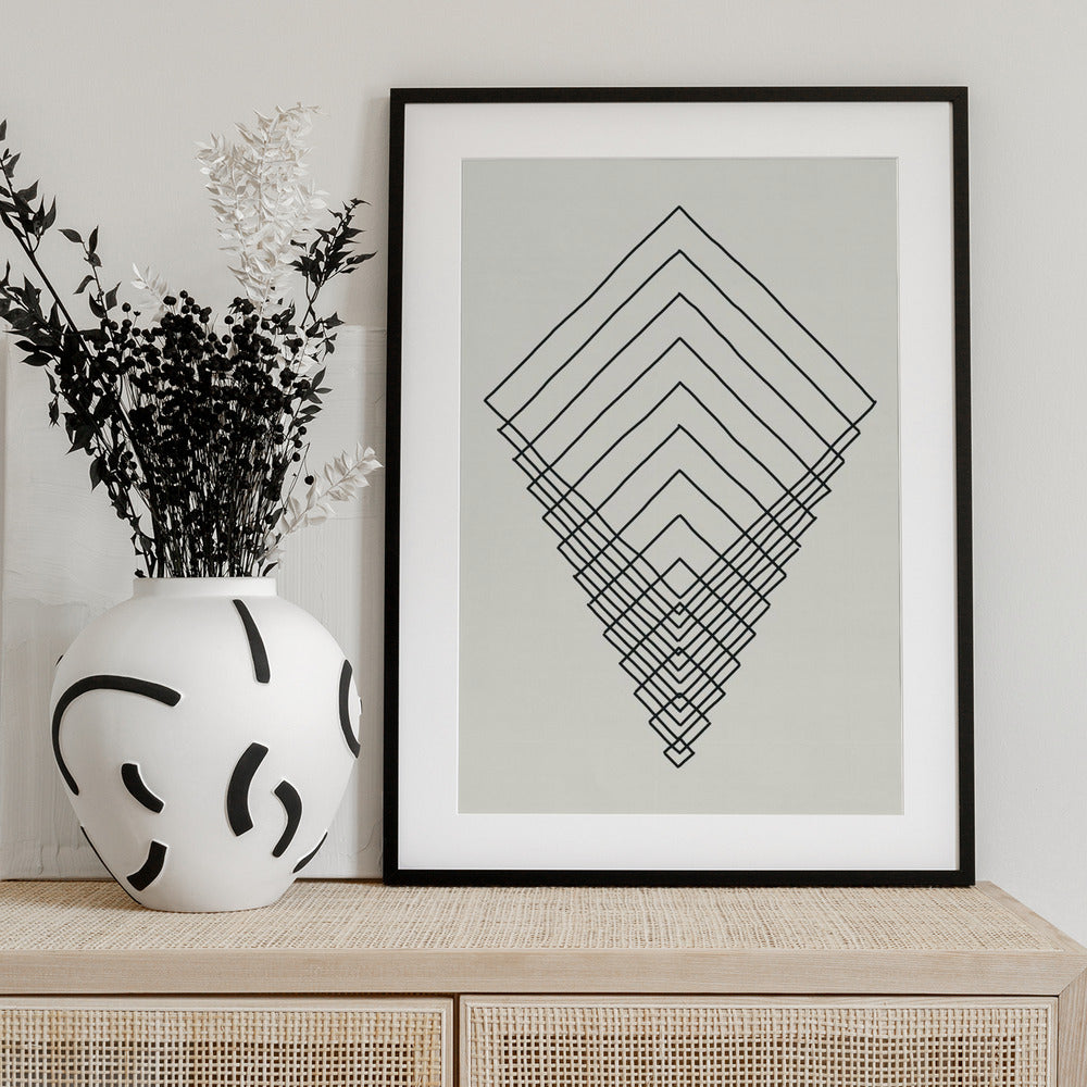 Imperfect Lines #5 - Art Print by jay stanley