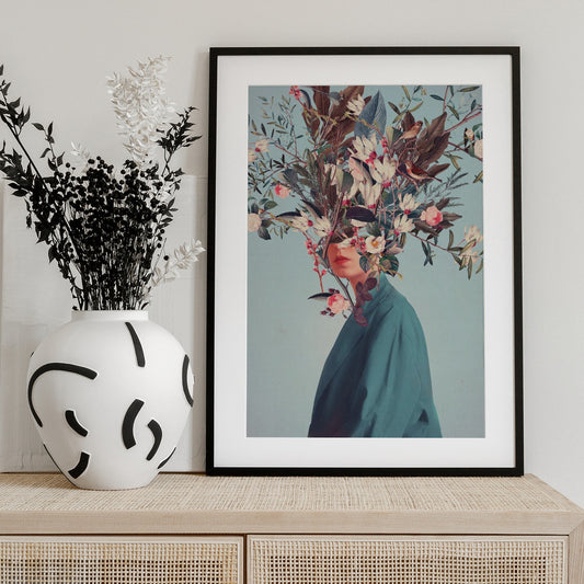 I Was Hidden but You Saw Me - Art Print by Frank Moth