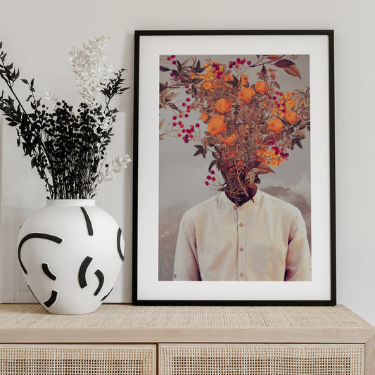 Bright Bloom - Art Print by Frank Moth