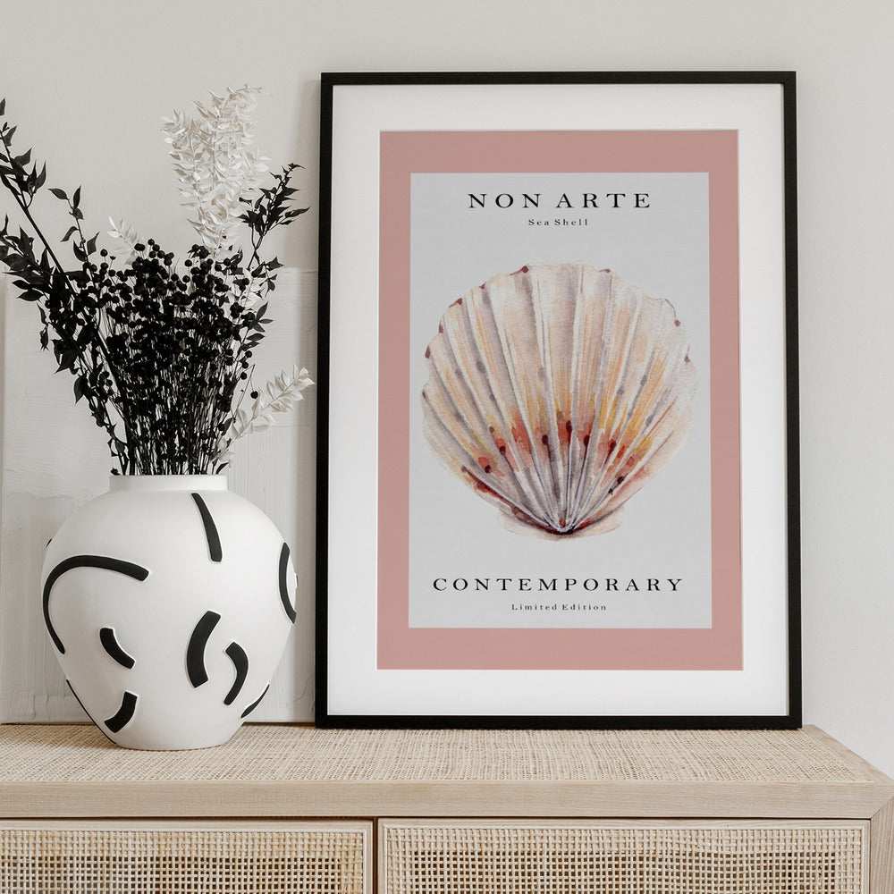 Non Arte Sea Shell no.2 - Art Print by Rikke Løndager Boisen