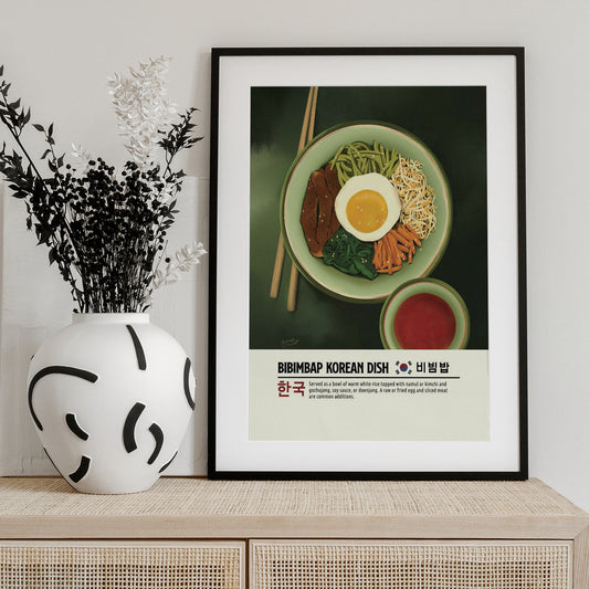 Bibimbap - Art Print by Dion Gem