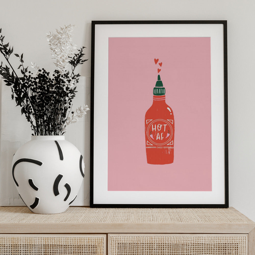 Hot Af - Art Print by Aislinn Simmonds