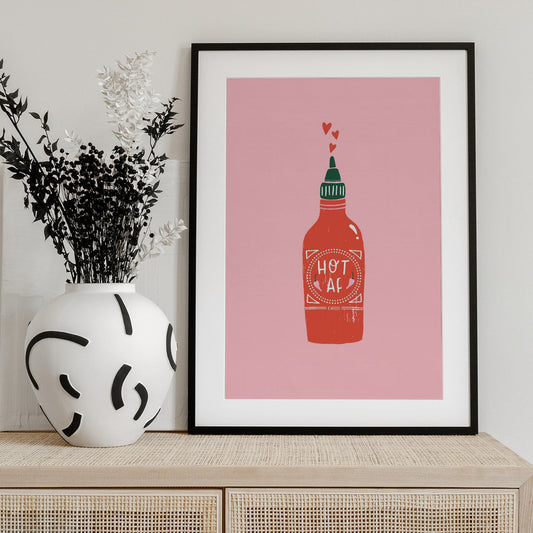 Hot Af - Art Print by Aislinn Simmonds