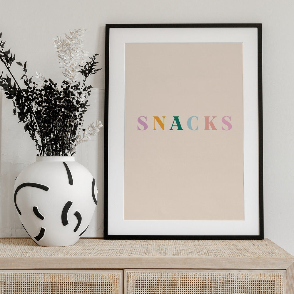 Snacks - Art Print by Aislinn Simmonds