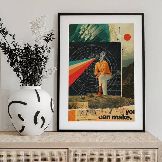 You Can Make It Right - Art Print by Frank Moth