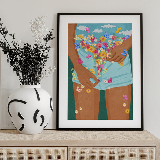 Flower Mood - Art Print by Raissa Oltmanns