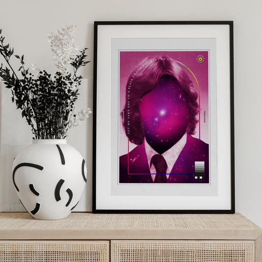 Let Me Take You A3 Print File - Art Print by Famous When Dead