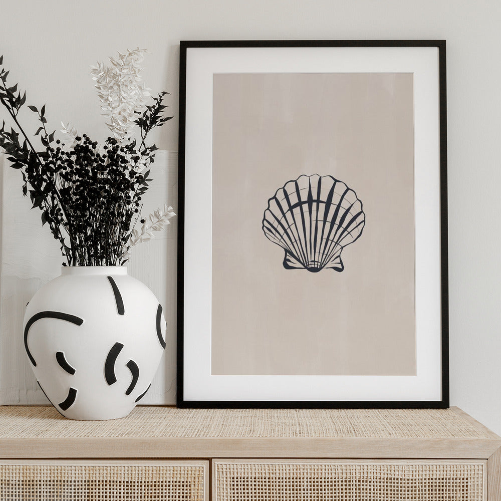 Seashell - Art Print by Ivy Green Illustrations