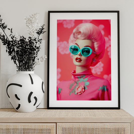 Retro Glamour Icon - Art Print by Treechild