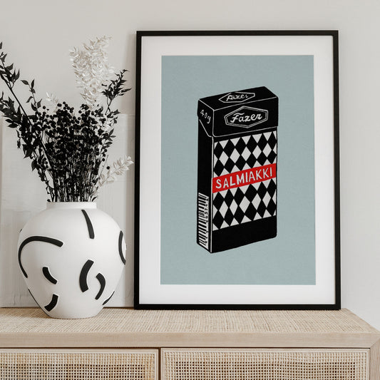 Salmiakki - Art Print by Studio Mandariini