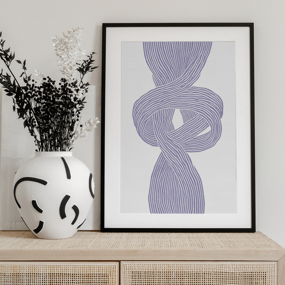 Entwined Currents - Art Print by Treechild