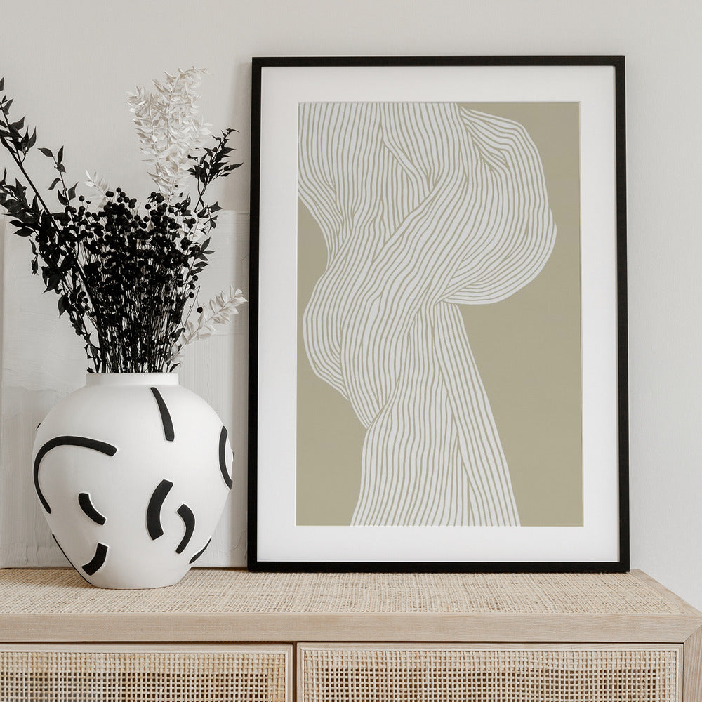 Flowing Strands - Art Print by Treechild
