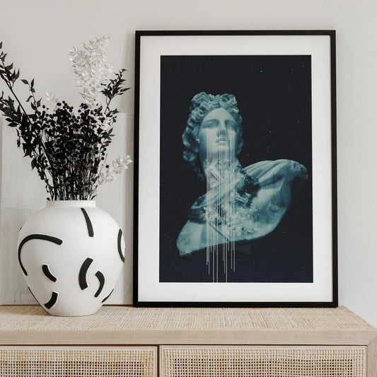 CRSTL - Art Print by Frank Moth