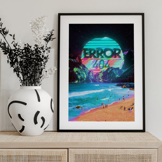 Error 404 - Art Print by Nicebleed