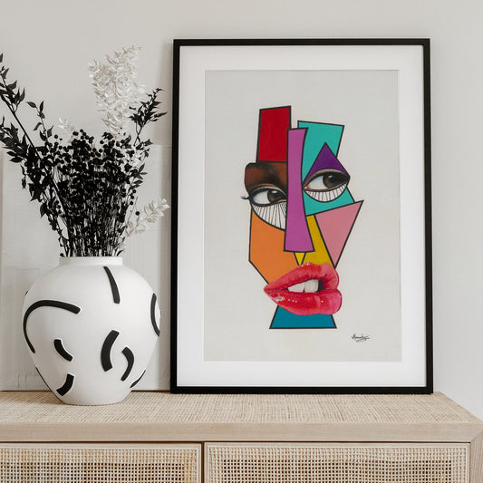 Abstract V1 - Art Print by Manasseh Johnson Sr.