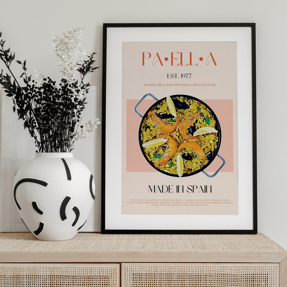 Paella Perfection - Art Print by Nazma Khokhar