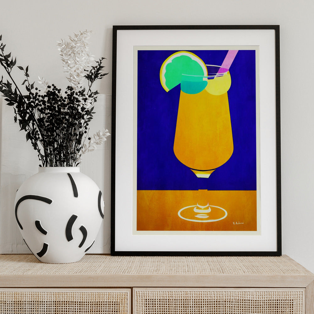 Pina Colada - Art Print by Bo Anderson
