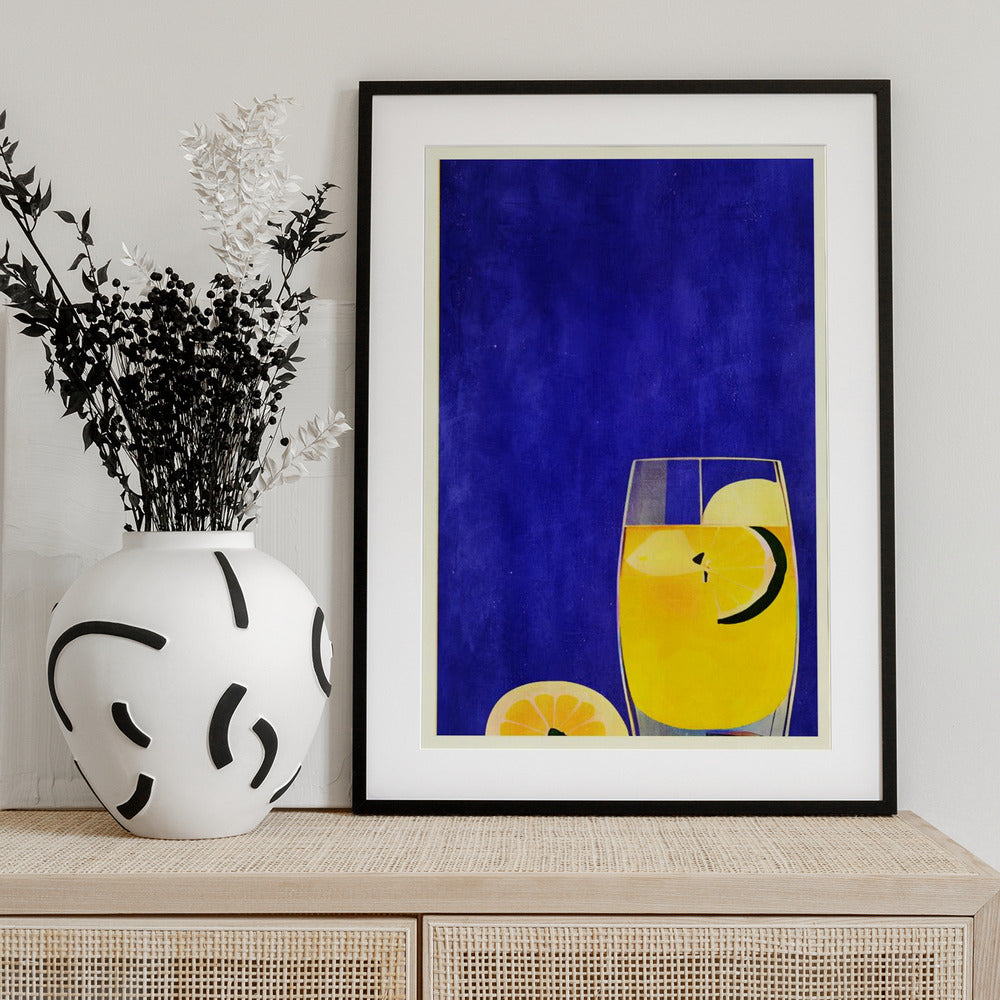 Ice Cold Lemonade - Art Print by Bo Anderson