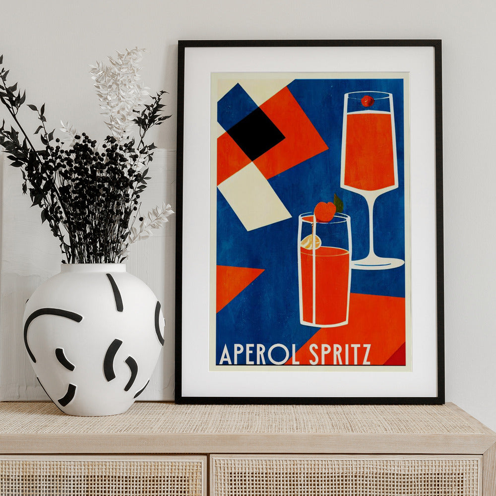Aperol Spritz - Art Print by Bo Anderson