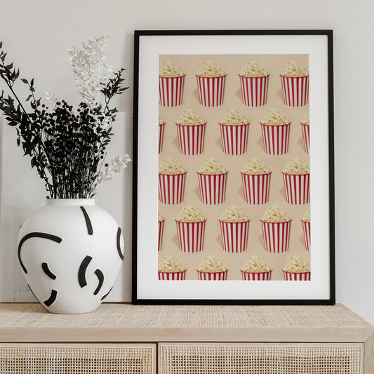 Palomitas.5 - Art Print by Julia Ramiro