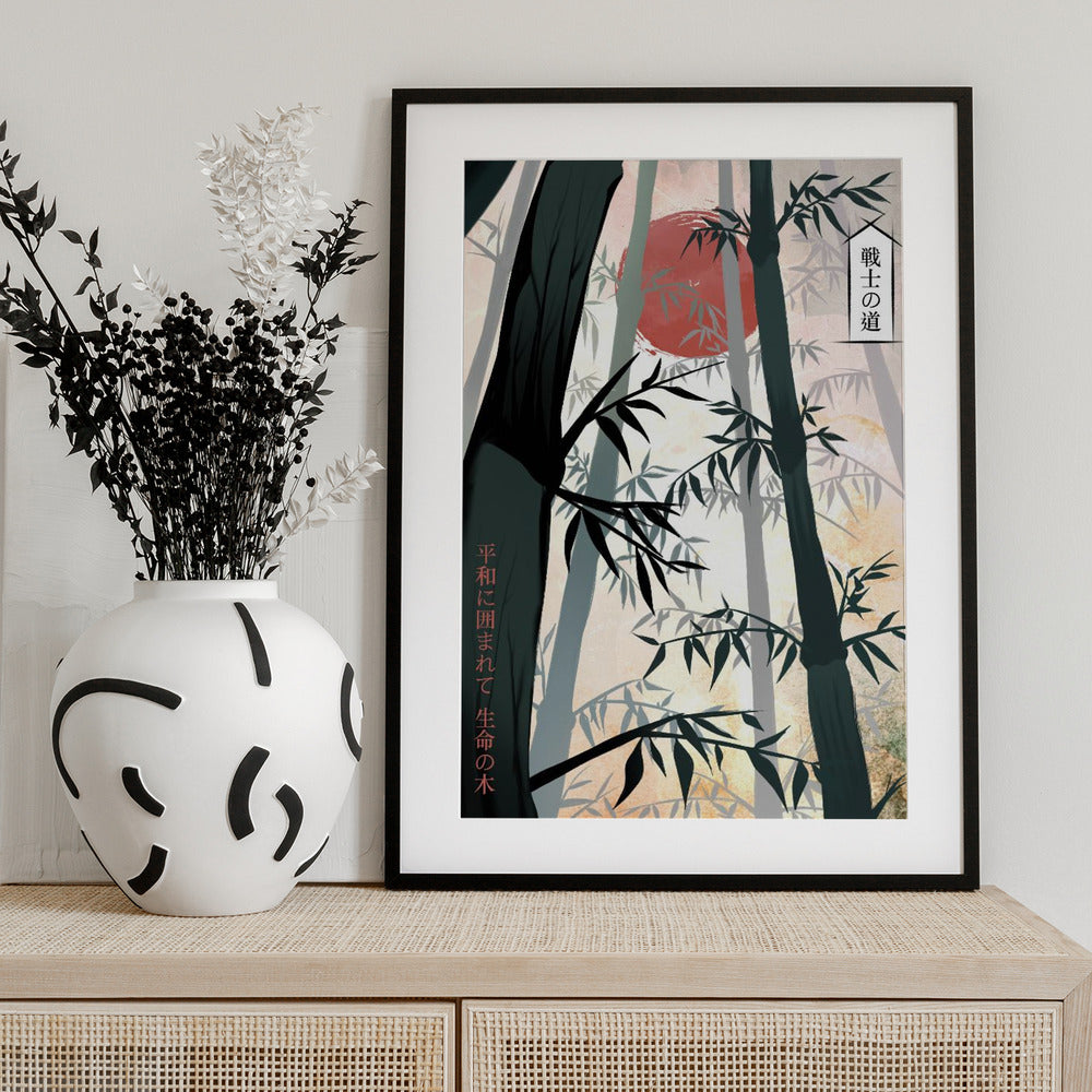 Whispers of Chikurin - Art Print by Fadil Roze