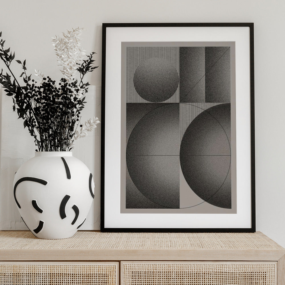 Geometric Harmony - Art Print by THE MIUUS STUDIO